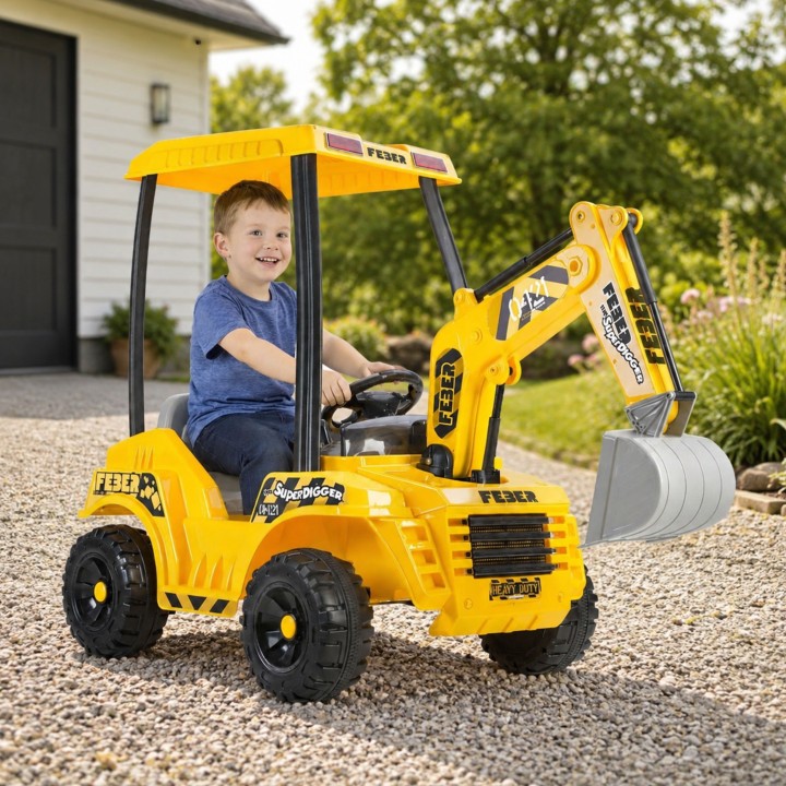 Feber Super Digger 12V Electric Excavator - New LT Battery
