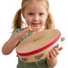 CLASSIC WORLD EDU Musical Instrument Tambourine 25 cm