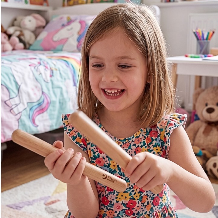 Musical Instrument Harpsichord for Children CLASSIC WORLD EDU