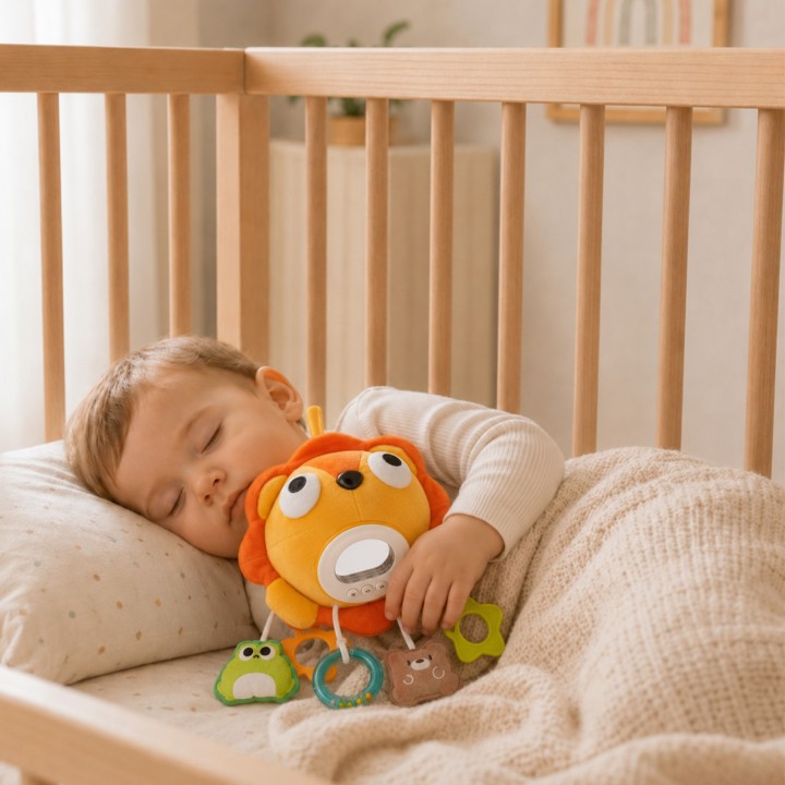 Plush Lion Interactive Musical Mascot Woopie - toy