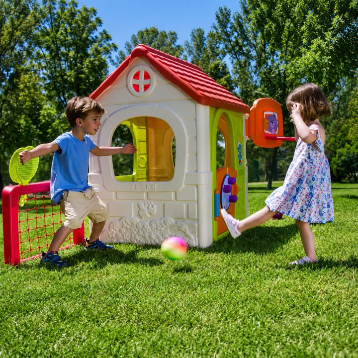 FEBER 6-in-1 Activity House - a multifunctional game house