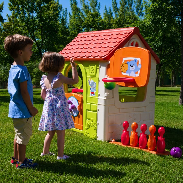 FEBER 6-in-1 Activity House - a multifunctional game house