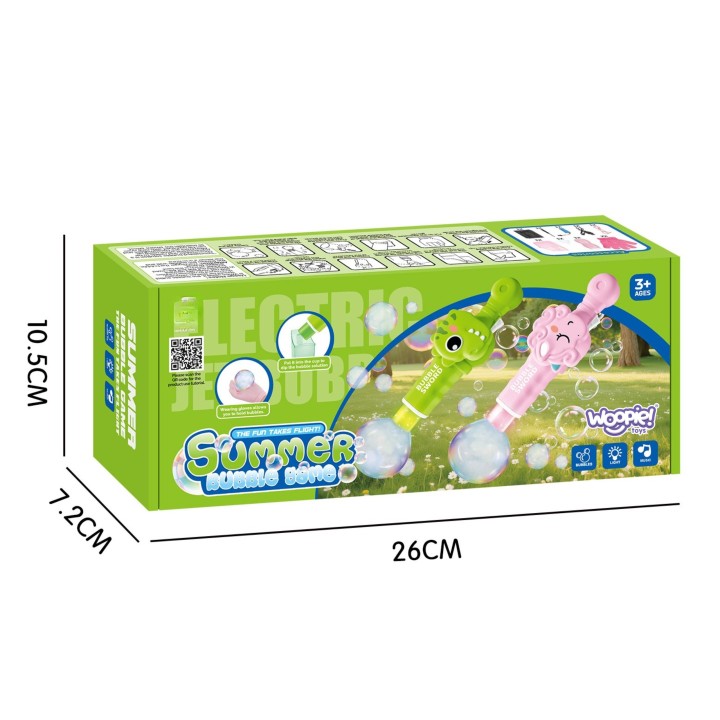 WOOPIE SMOKE Bubble Gun Dinosaur - Fog Machine