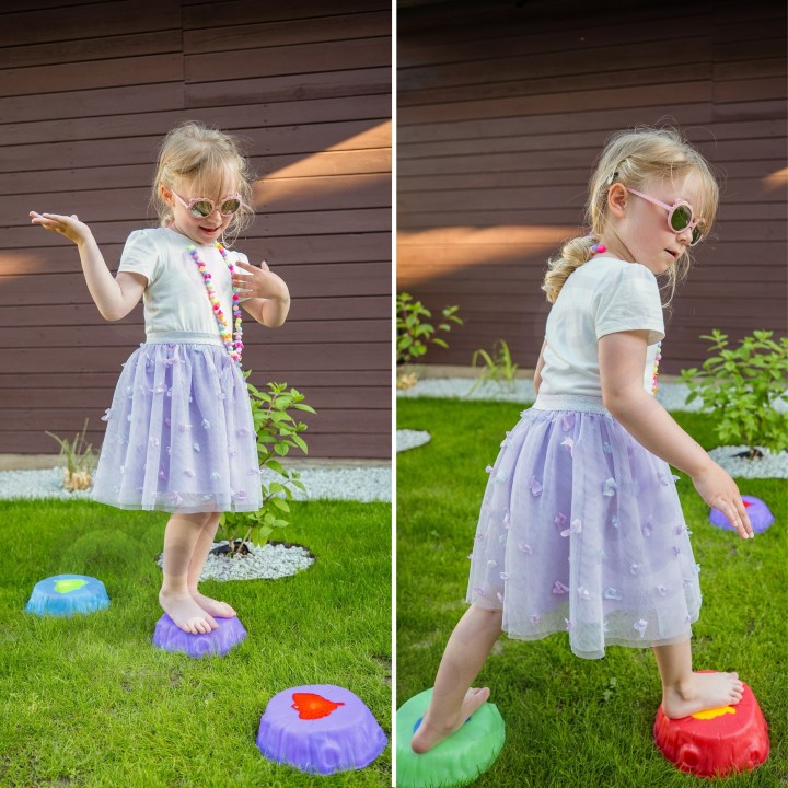 WOOPIE Glowing Balance Stones 6 pcs - Balance Training