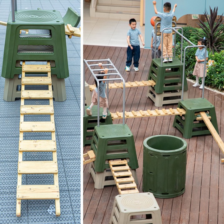 XXL CLASSIC WORLD Obstacle Course - Motor Playground