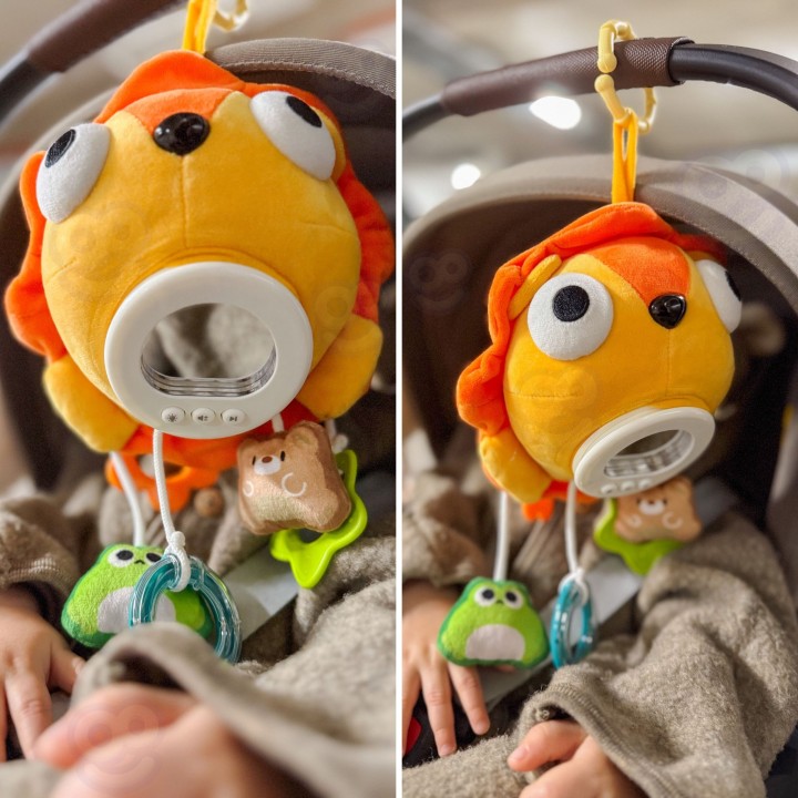 Plush Lion Interactive Musical Mascot Woopie - toy
