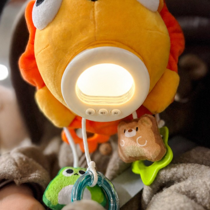 Plush Lion Interactive Musical Mascot Woopie - toy