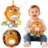WOOPIE Baby Plush Lion Interactive Musical Cuddly Toy with Pendants and Teethers