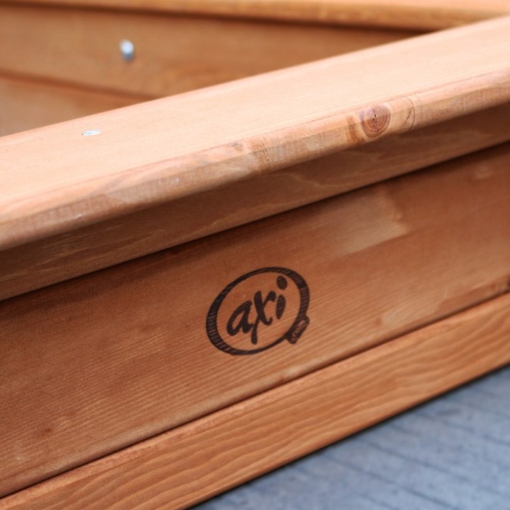 Lily Sandpit AXI wooden sandbox with roof - perfect fun!