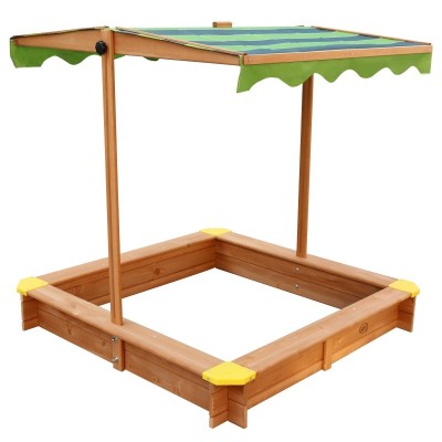 Lily Sandpit AXI wooden sandbox with roof - perfect fun!