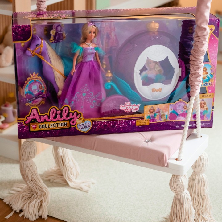 Princess Doll Carriage Horse Toy Set WOOPIE - Magic Carriage