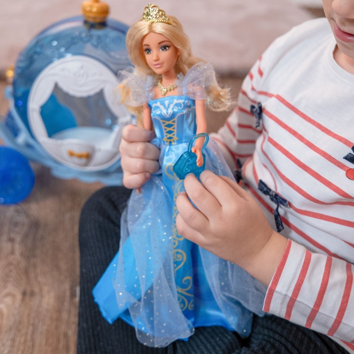 Ice Princess Doll Carriage with Lights WOOPIE - Magic Carriage