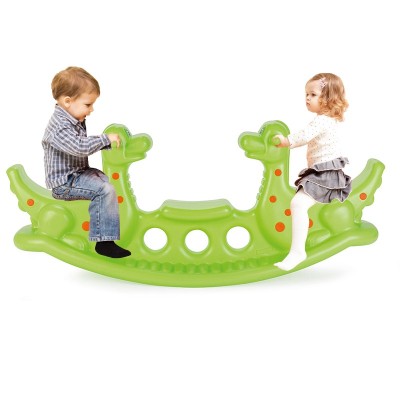 WOOPIE Dino Rocker Balance Swing Light Green - Perfect Fun