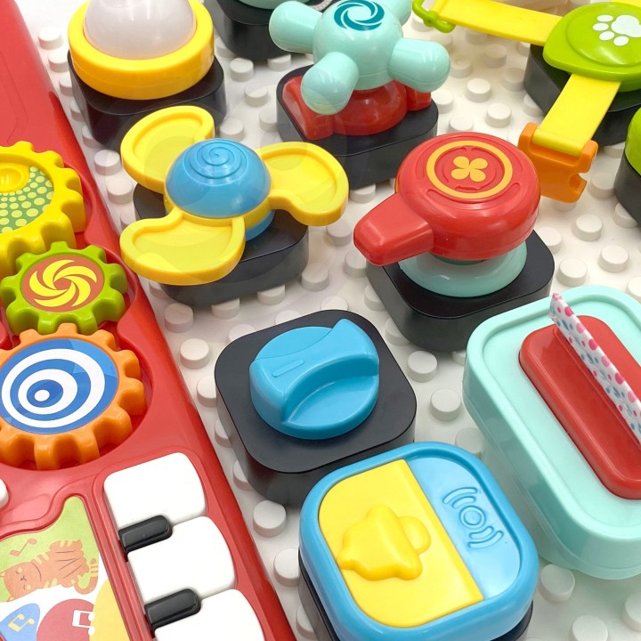 WOOPIE BABY Montessori Manipulative Board Colorful Activity Panel
