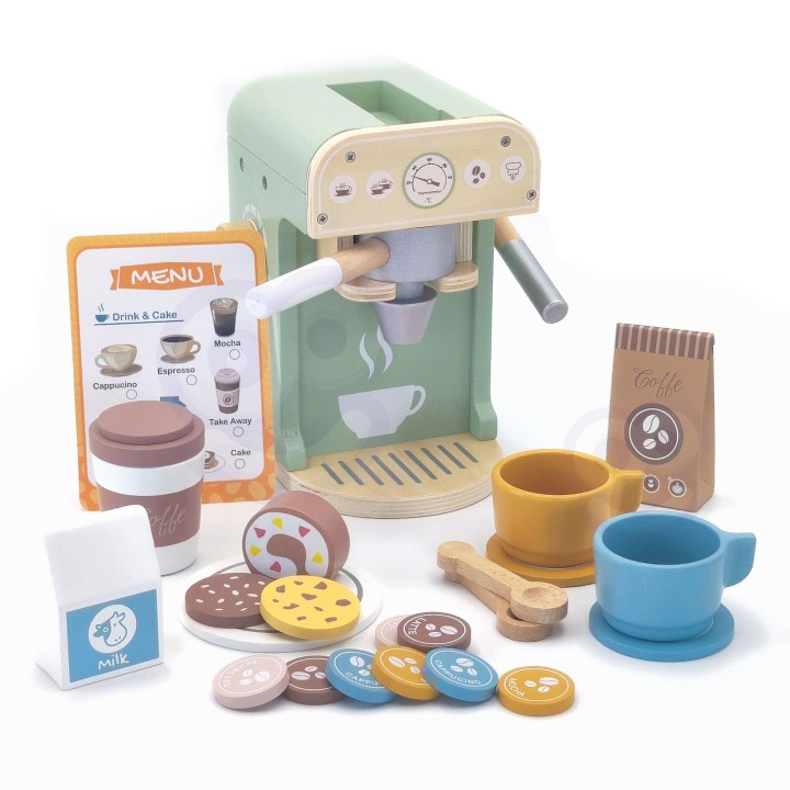 WOOPIE GREEN Ekspres do Kawy 25 el. - Drewniana Cukiernia Barista