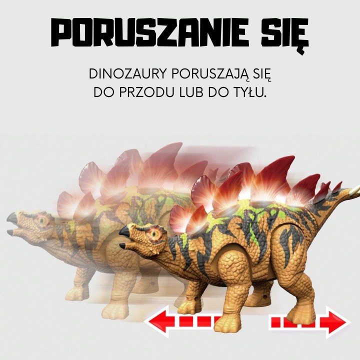 WOOPIE Dinosaur RC Stegosaurus - Remote Controlled Robot
