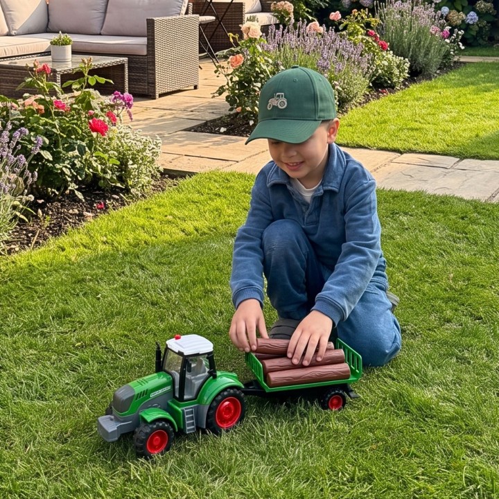 WOOPIE Traktor z Przyczepą RC 1:24 - Zdalnie Sterowany Samochód