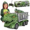 WOOPIE Remote Controlled RC Car Dinosaur Green + Figure