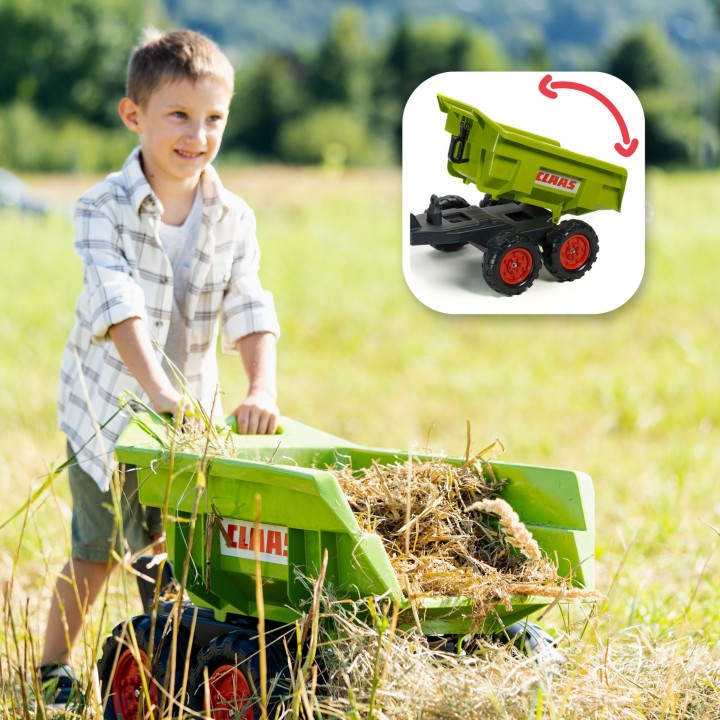 FALK Tipper Trailer for Children 3-7 Years Old - Funny Creal