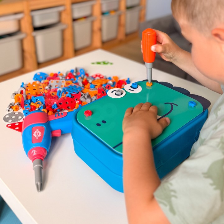 DIY Dinosaur Screws Building Blocks Set | Woopie