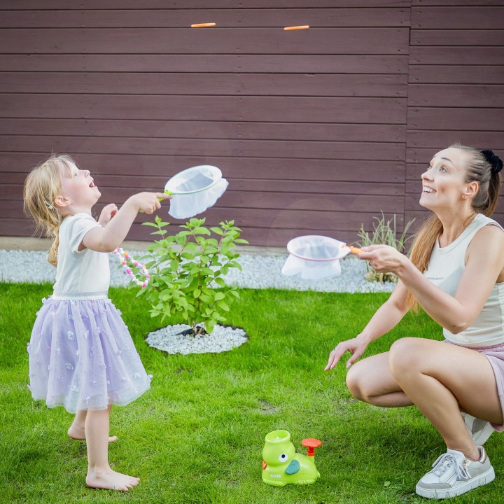 WOOPIE Gra Zręcznościowa Złap Frisbee - Wyrzutnia Dysków
