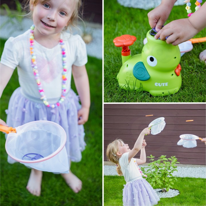 WOOPIE Frisbee Catch Arcade Game - Disc Launcher