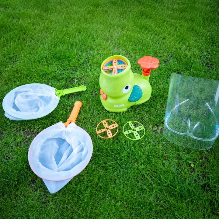 WOOPIE Gra Zręcznościowa Złap Frisbee - Wyrzutnia Dysków