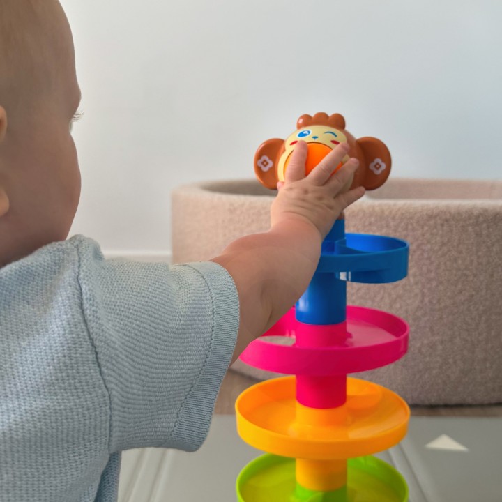 WOOPIE BABY Ball Track Spiral + 3 Balls - Toy for Children