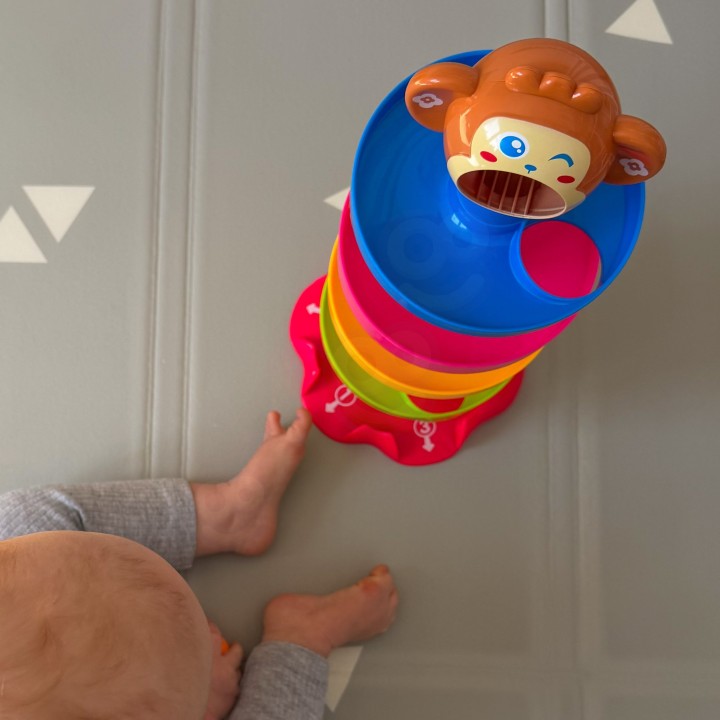 WOOPIE BABY Ball Track Spiral + 3 Balls - Toy for Children