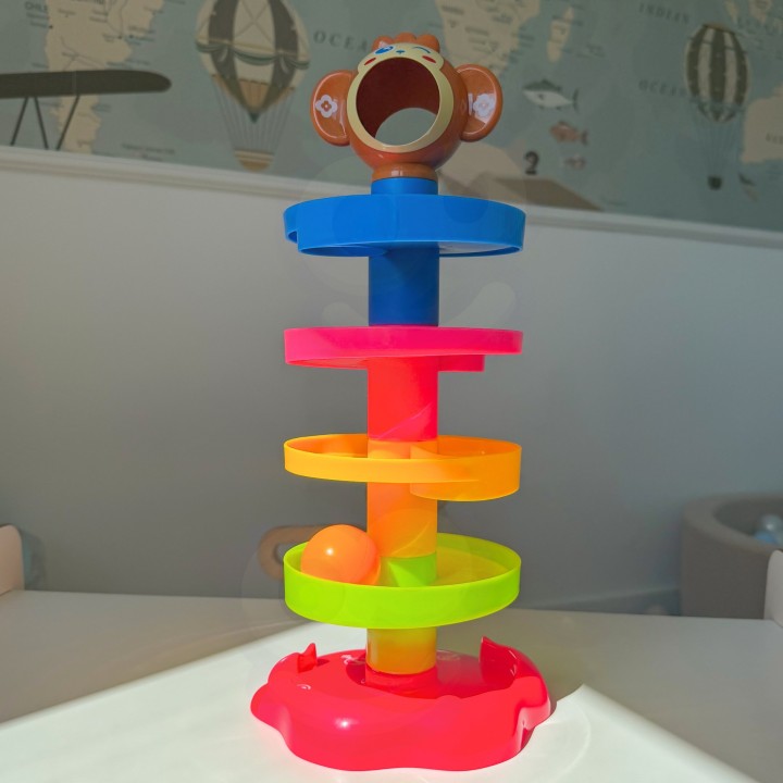 WOOPIE BABY Ball Track Spiral + 3 Balls - Toy for Children
