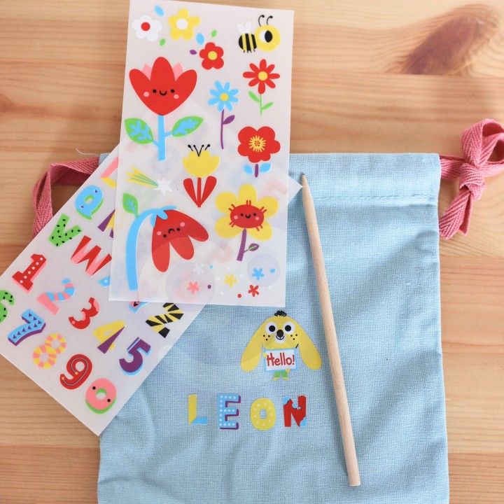 WOOPIE ART&FUN DIY Kit - Decorating a Child's Bag