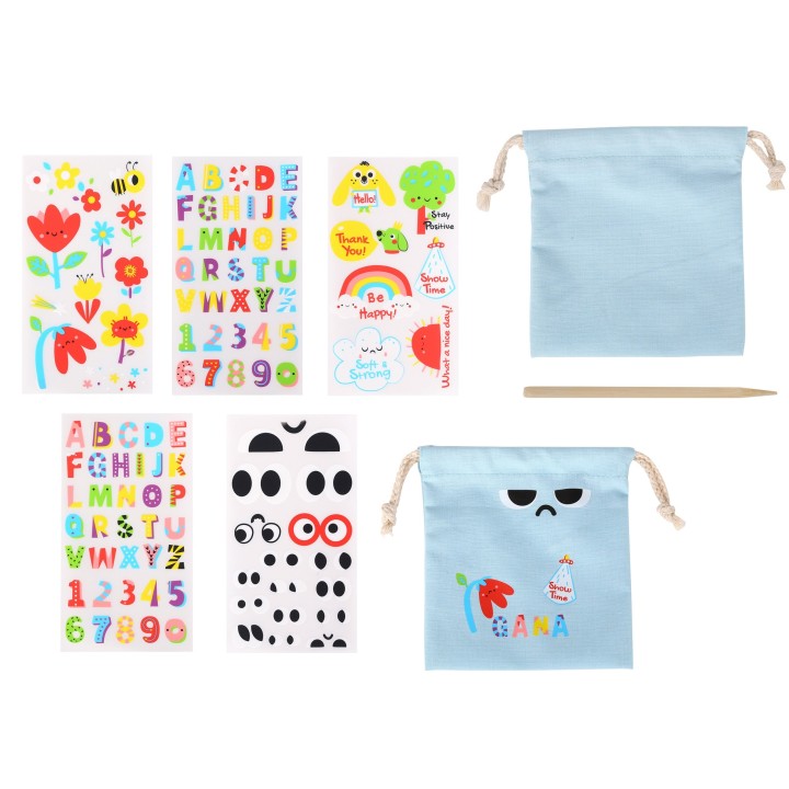 WOOPIE ART&FUN DIY Kit - Decorating a Child's Bag