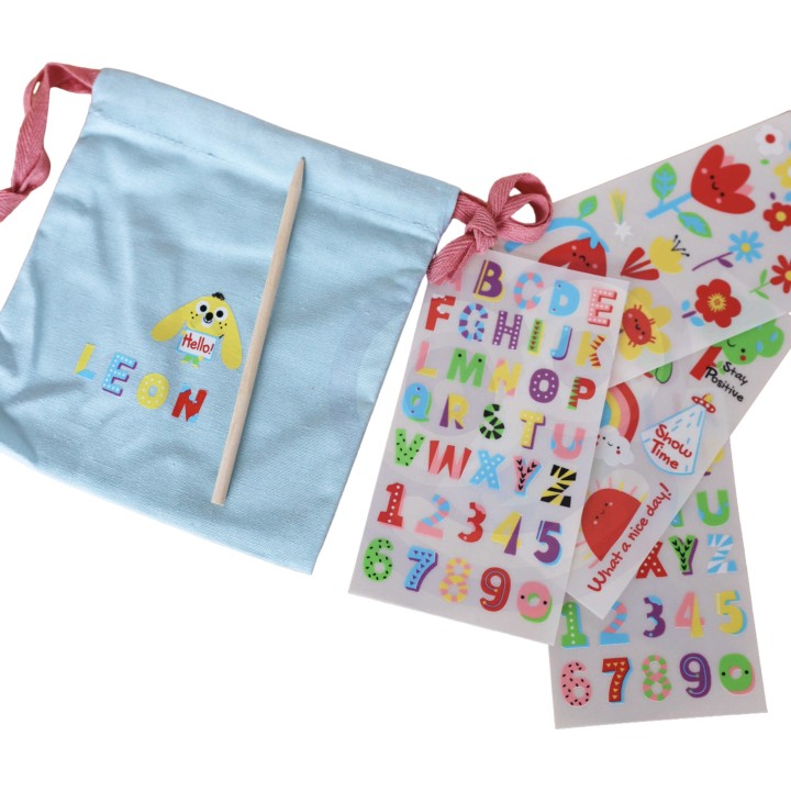 WOOPIE ART&FUN DIY Kit - Decorating a Child's Bag