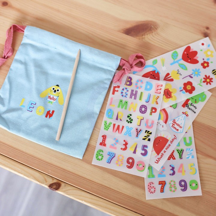 WOOPIE ART&FUN DIY Kit - Decorating a Child's Bag