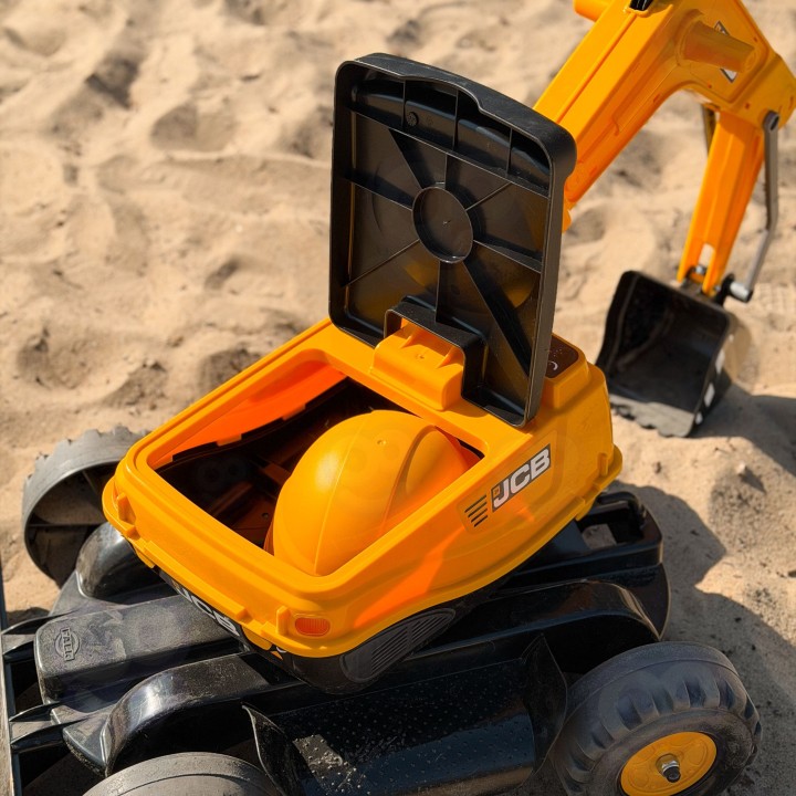 Volvo 360° Ride-on Excavator with Opening Seat Woopie