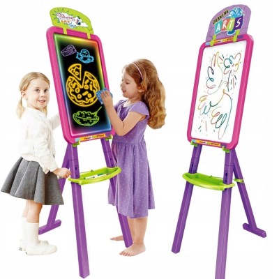 WOOPIE 3-in-1 Magnetic Dry Erase Board - Painting with Light
