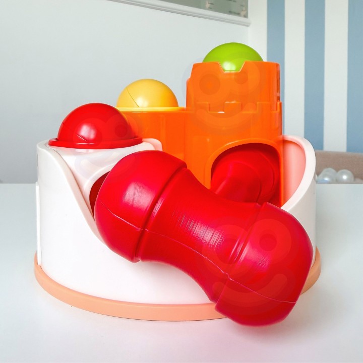 WOOPIE Punch Lock with Balls and Hammer 12m+