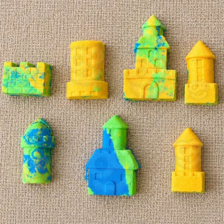 WOOPIE Kinetic Sand Castles Set 22pcs - Organizer Case