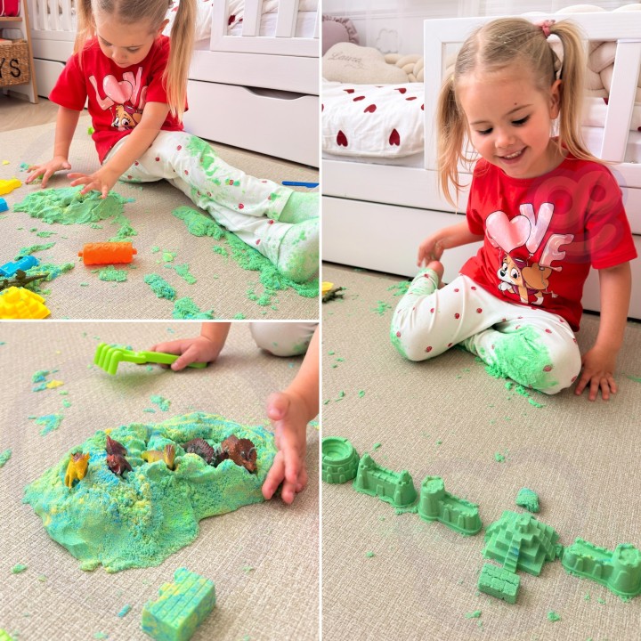 WOOPIE Kinetic Sand Castles Set 22pcs - Organizer Case