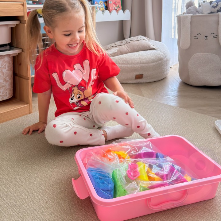 WOOPIE Kinetic Sand Castles Set 22pcs - Organizer Case