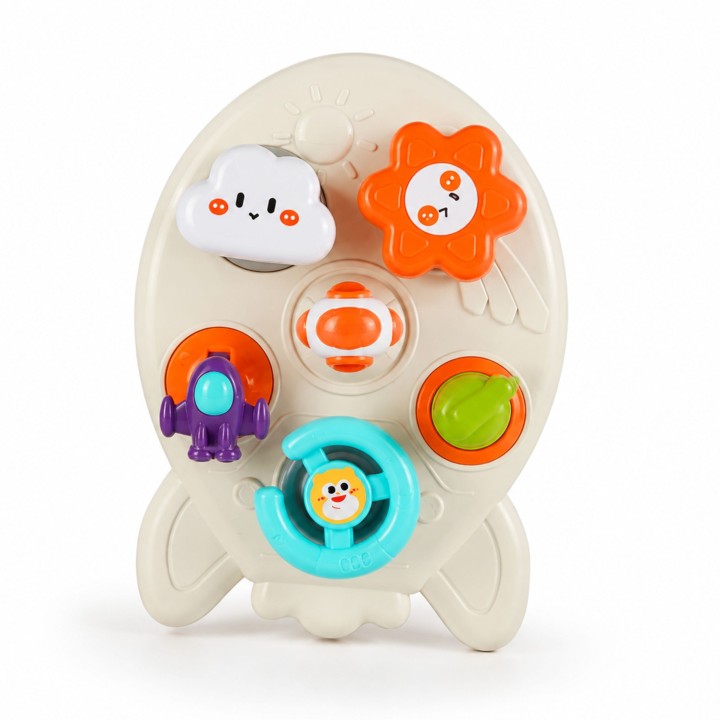 Woopie Activity Rocket Toy - Educational Board
