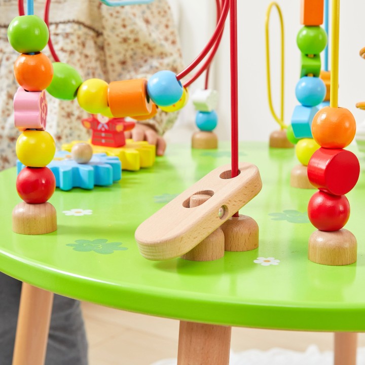 Wooden Sensory Educational Table Interlaced. Mula