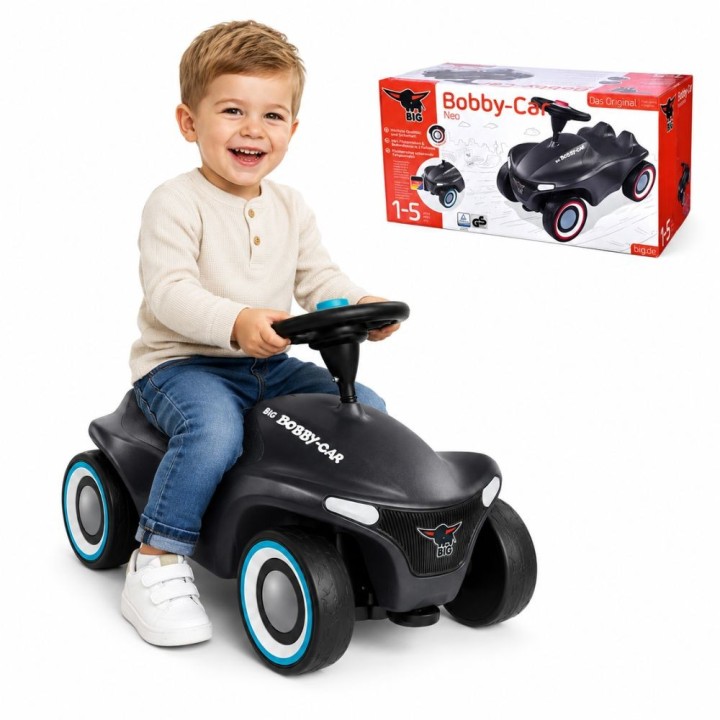 BIG Jeździk Bobby Car Neo Anthrazit - zabawa i styl w jednym