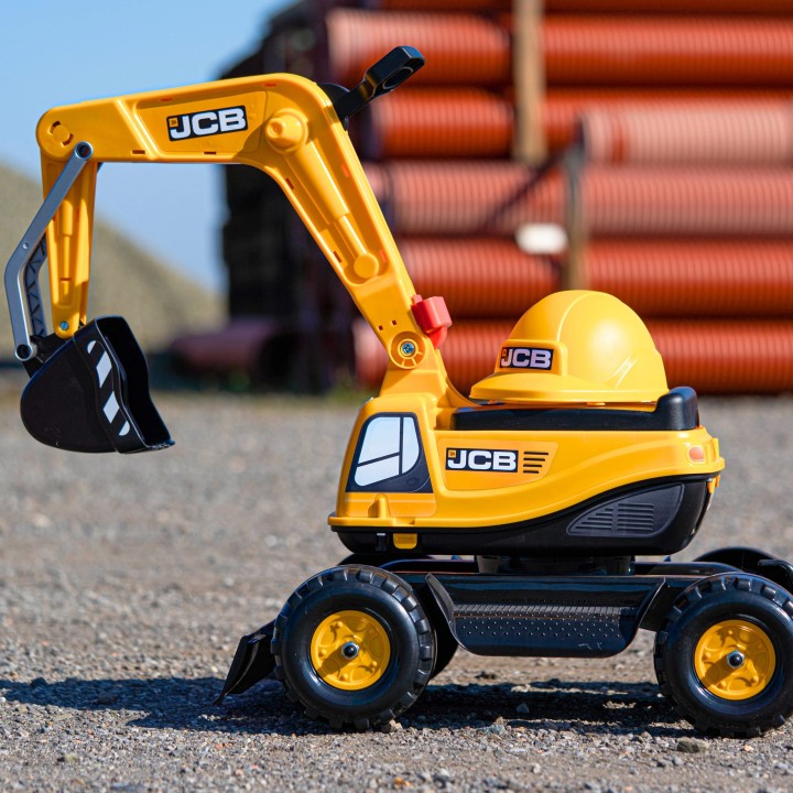FALK Koparka JCB DIGGER Żółta Ruchoma Łyżka, 3+ lat