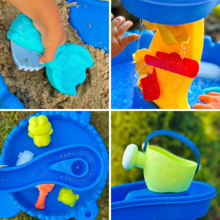 2-in-1 Sand and Water Table with Woopie Chair - Toys