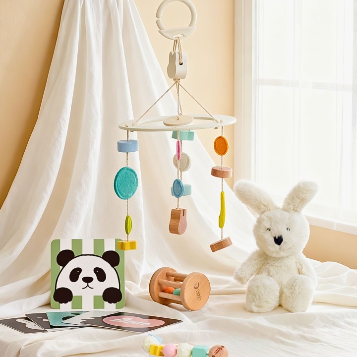 Pastel Set for Babies CLASSIC WORLD - First Toys 0-6m