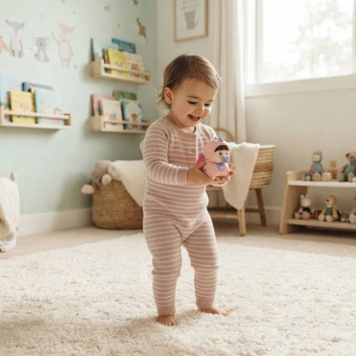 WOOPIE BABY Raczkujący Bobas z Melodiami i Światłem