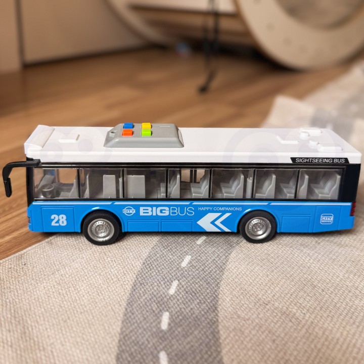 WOOPIE City Bus Interactive Electric 1:16 - Toy