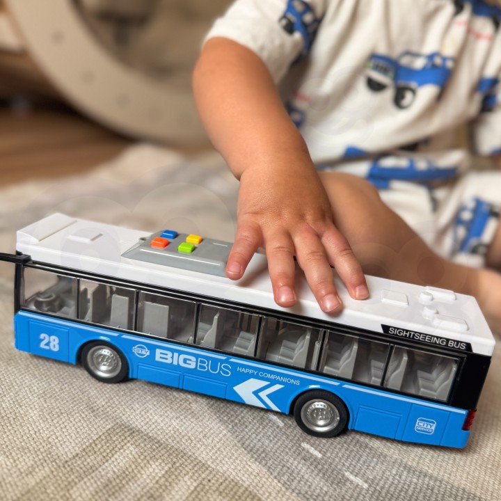 WOOPIE City Bus Interactive Electric 1:16 - Toy