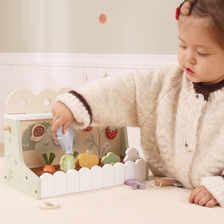 Wooden garden for the little gardener Viga PolarB - 22-piece set